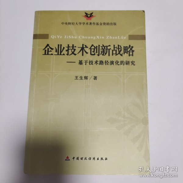 企业技术创新战略：基于技术路径演化的研究