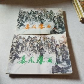 暴风骤雨上下连环画