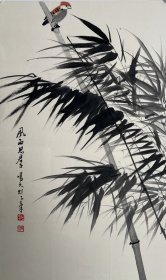 钟鸣天 软片 竹子艺术品特殊，买家自鉴！！