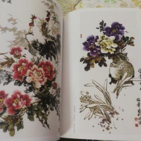 名师讲堂：王绍华写意花卉精选（王绍华著，山东美术出版社，2011年一版一印精装保真）+碧玉荣华.彩墨玉兰芙蓉画法（赵树海绘，天津杨柳青画社出版，2011年一版一印精装保真）两册名家画集画法书籍合售！