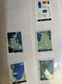 1980年T51咕咚童话故事邮票5张