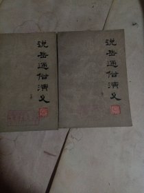 说岳通俗演义(上下册)