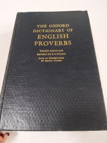 the oxford dictionary of english proverbs 牛津英语谚语词典 第三版