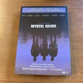 神秘河 mystic river DVD-9 正版