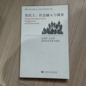 农民工：社会融入与就业（以政府、企业和民间伙伴关系为视角）