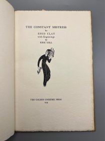 金鸡出版社Golden Cockerel #19-‘The Constant Mistress’