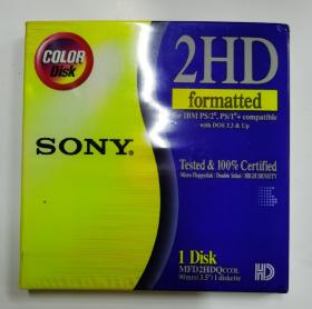 软盘 SONY 2HD