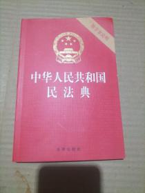 中华人民共和国民法典（32开压纹烫金附草案说明）2020年7月