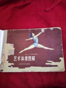 艺术体操图解 人民体育出版社 1957年一版一印