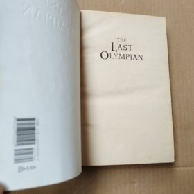 Percy Jackson Book 5: Last Olympian[最后的奥林匹亚神]