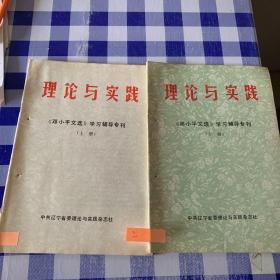 理论与实践《邓小平文选》学习辅导专刊上下两册