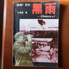 中国人民志愿军出兵朝鲜纪实之三《黑雨》，《黑雪》系列作品，真实生动形象的历史记录，具有珍贵的历史资料价值，收藏珍品佳作。