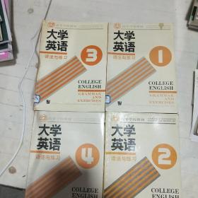 大学英语语法与练习1，2，3，4