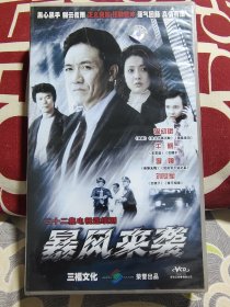 二十二集电视连续剧《暴风来袭》VCD22碟，正版品佳