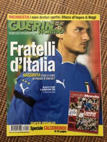 原版足球杂志 意大利体育战报2003 46期