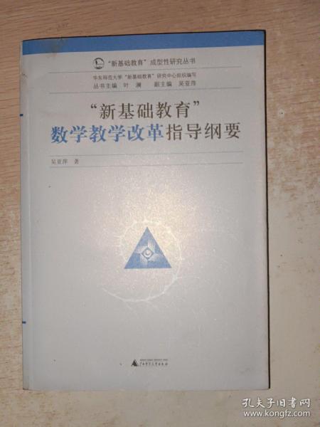 “新基础教育”成型性研究丛书：新基础教育数学教学改革指导纲要