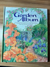1995年Garden Album秘密花园相册立体书英文绘本