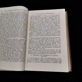 1933年出版德文原版：KARL MARX: DAS KAPITA  /布面精装/马克思《资本论》第二册，第三册两册合售，