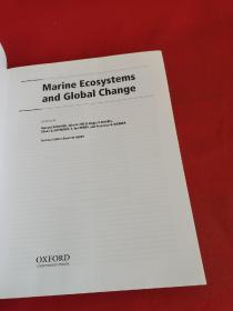 Marine Ecosystems and Global Change  （16开）  【详见图】