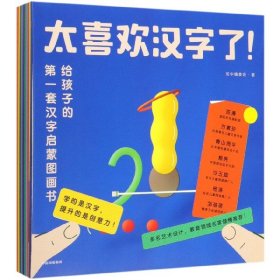 太喜欢汉字了(给孩子的第一套汉字启蒙图画书共10册)