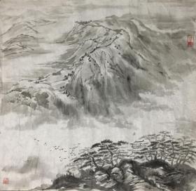 无款山水画18（艺术学院流出）