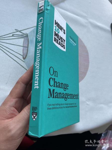 现货  英文原版  on Change Management  including featured article "Leading Change,"   HBR's 10 Must Reads  变革的力量 哈佛商学经典 领导与管理 约翰 P·科特