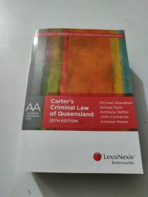 Carter's Criminal Law of Queensland 20th edition 卡特昆士兰刑法第20版