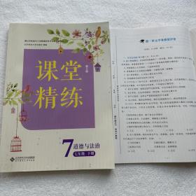 2023课堂精练道德与法治7/七年级下册+质量评价卷（活页）及答案