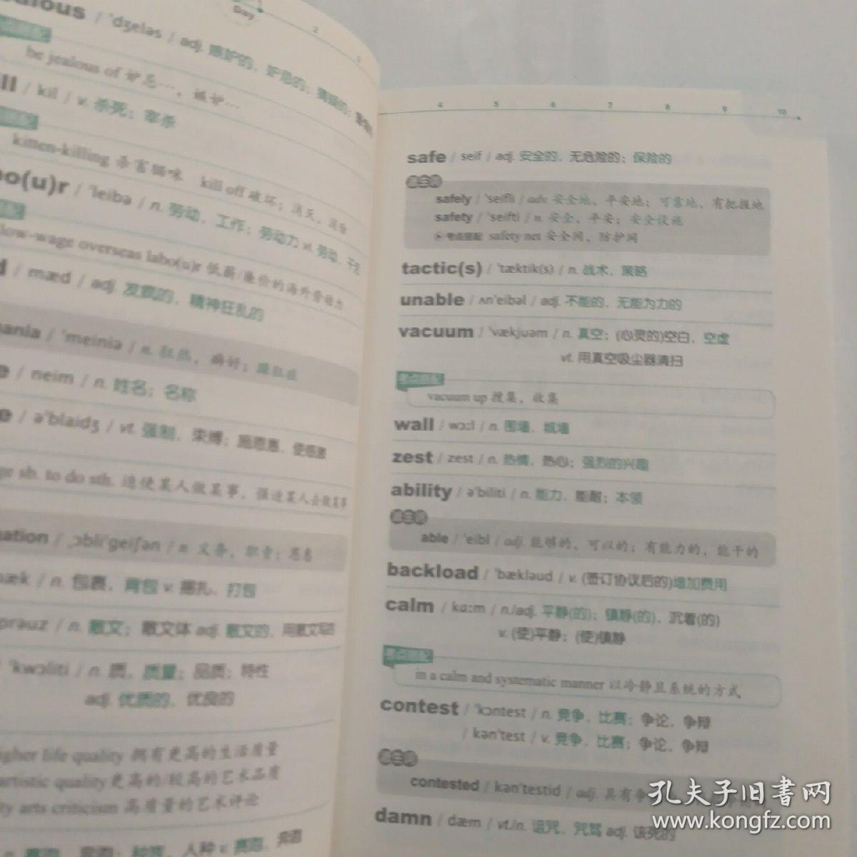 新东方·十天搞定考研词汇（便携版）