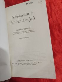 Introduction to Matrix Analysis （矩阵分析引论 第2版） 【小16开】英文