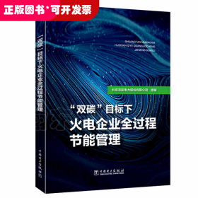 “双碳”目标下火电企业全过程节能管理