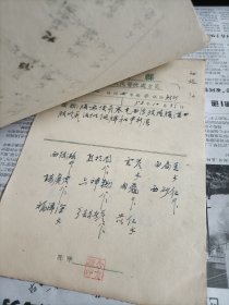 1958年10月浙江省遂安县龙川乡人民医院名医余方栋中医处方笺14张合张拍。