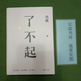 了不起 冯唐 2022年一版三印 北京联合出版社