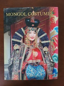 MONGOL COSTUMES蒙古族服饰英文画册16开本