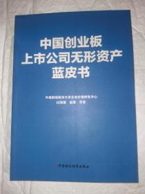 中国创业板上市公司无形资产蓝皮书 2012-2013