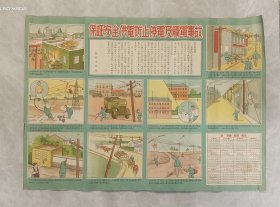 50年代长春电业局保证安全供电防止停电及触电事故