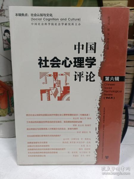 中国社会心理学评论（第6辑）