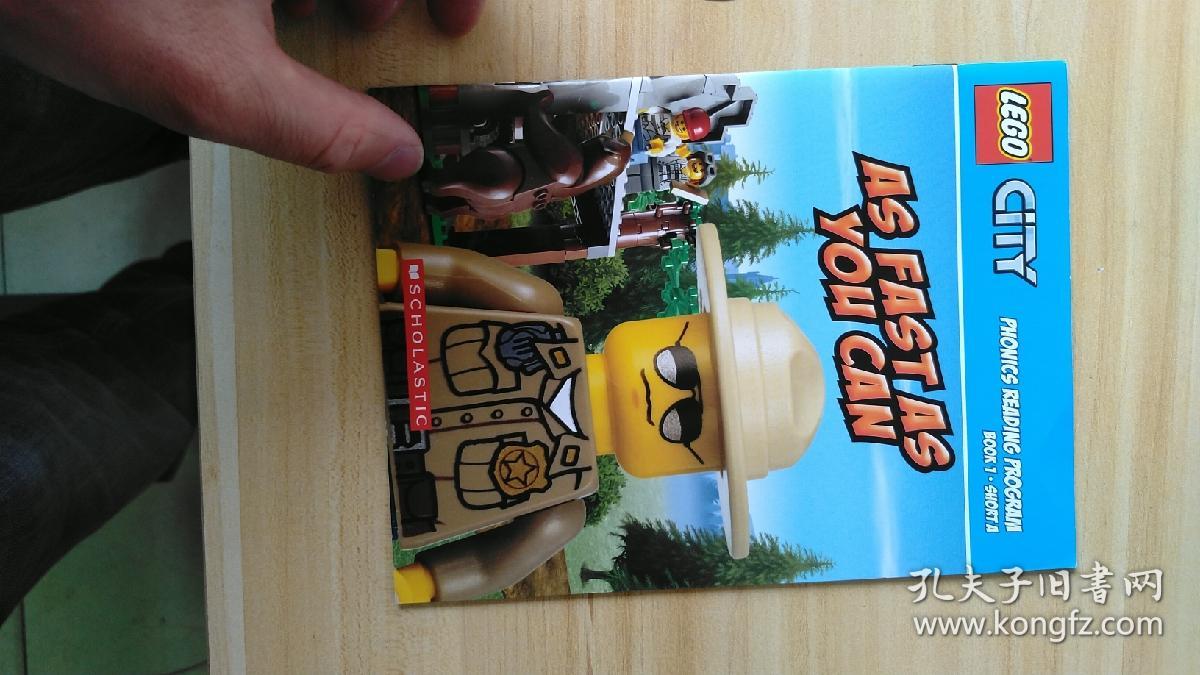 乐高城市自然拼读套装LEGO CITY PHONICS～～价格为小树茵书友汇全国会员专属优惠价格，非会员请与店主沟通修改价格之后再下单付款。(LMEB20035)