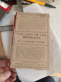 THE LAST OF THE MOHICANS（最后的莫西干人）（民国旧书1921年）（受潮）