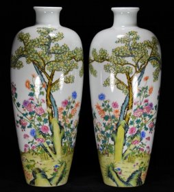 《精品放漏》雍正珐琅彩萝卜瓶——清代瓷器收藏