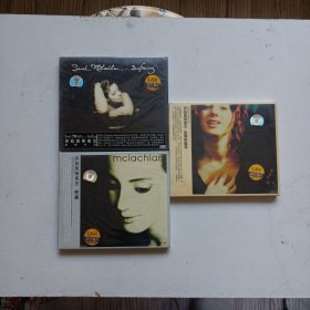 老碟片，莎拉克劳克兰，透明专辑，慰藉，忘我的追寻，全新未开封，CD，5号