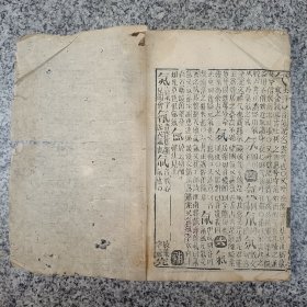 字典辰集大开厚本