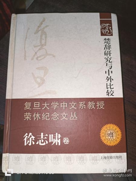 楚辞研究与中外比较：复旦大学中文系教授荣休纪念文丛·徐志啸卷