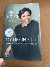 My Life In Full EXP Indra K Nooyi 充实的生活 百事传奇女CEO 英德拉 诺伊自传 英文原版