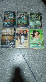 六张DVD《故事碟片》（简装/片名看细图）