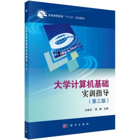 大學(xué)計算機基礎(chǔ)實訓(xùn)指導(dǎo)(第3版)