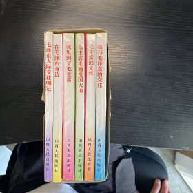 毛泽东与我丛书（全六册）一版一印 带函套