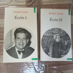 法文原版 雅克·拉康 《作品集》两册全 Jacques Lacan ：Ecrits (tomes I et II) 法语