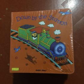 The Wheels on the Bus  Board Book 英文原版 儿童绘本 精装 九册全套