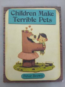 Children Make Terrible Pets 糟糕的宠物-《露西的友情》系列绘本（精装英文绘本）